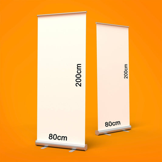 Roll-up banner 80x200cm