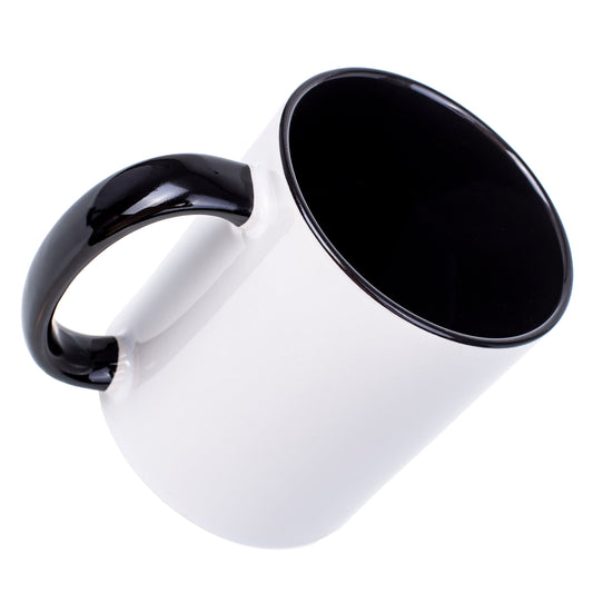 Two tone Black/White 11oz MUG