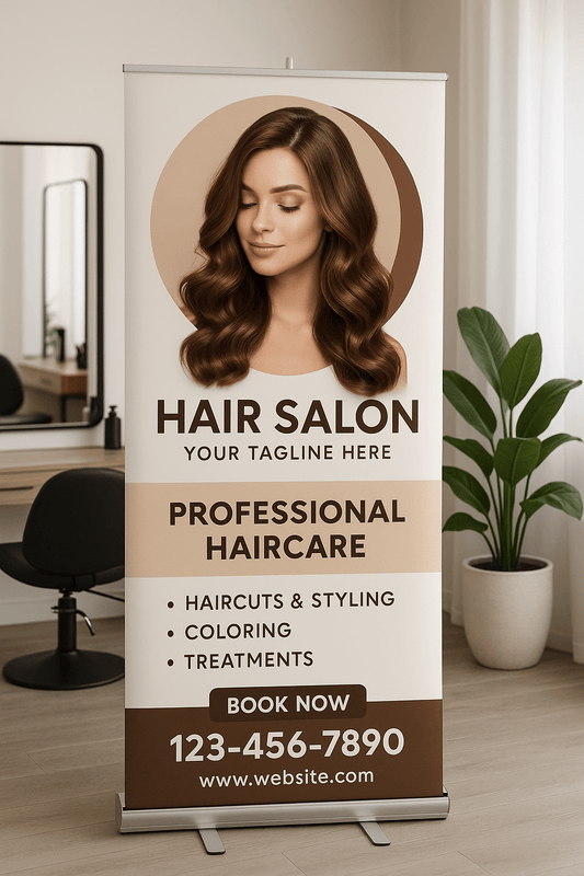 Roll-up banner 100x200cm