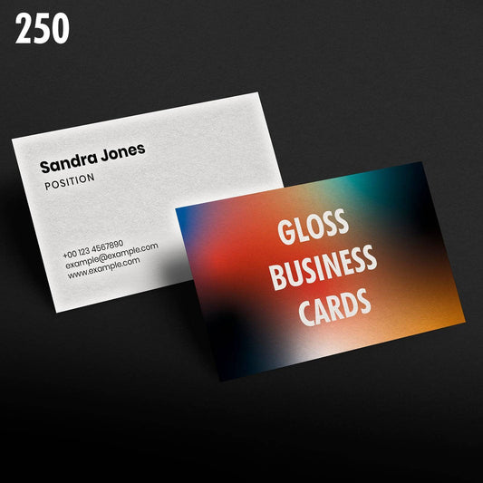GLOSS BUSINESS CARDS